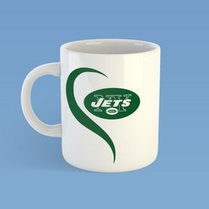 NFL Heart Favorite NFL Football Team Sport Mug of Your Favorite Team